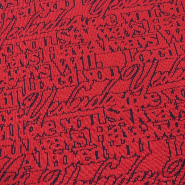 Balenciaga Slogan Jacquard Wool Nylon Sweater XS