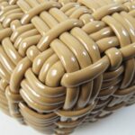 Balenciaga Bistro XS 2WAY Basket Bag Beige