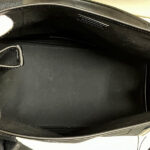 Balenciaga Cabas Canvas Leather Tote Bag