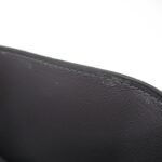 Balenciaga Leather Trifold Wallet Black