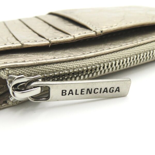 Balenciaga Monaco Long Coin & Card Holder Beige