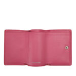 Balenciaga Mini Paper Wallet Leather Pink