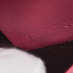 Balenciaga Mini Paper Wallet Leather Pink