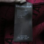 Balenciaga Logo Jacquard Knit Sweater XS
