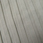 Balenciaga Twisted Rib Turtleneck Top, Beige, Size S