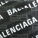 Balenciaga BB Logo Leather PVC Card Holder