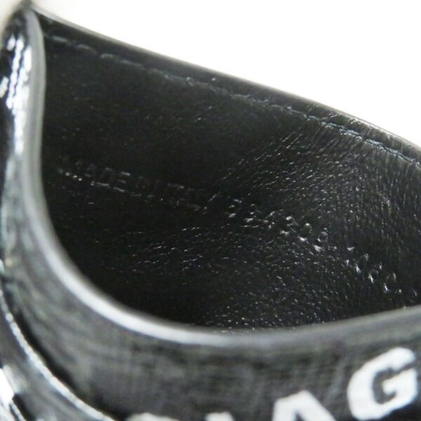Balenciaga BB Logo Leather PVC Card Holder