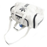 Balenciaga Adidas Lambskin Gym Bag White
