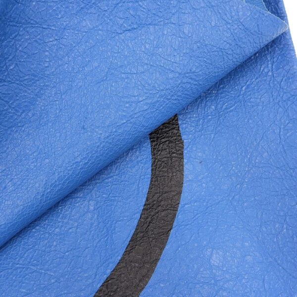 Balenciaga Leather Shopper M Tote Bag Blue Black