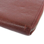 Balenciaga Essential Zip Around Leather Wallet