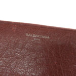 Balenciaga Essential Zip Around Leather Wallet
