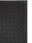 Bottega Veneta Intrecciato Half Zip Clutch Bag Grey