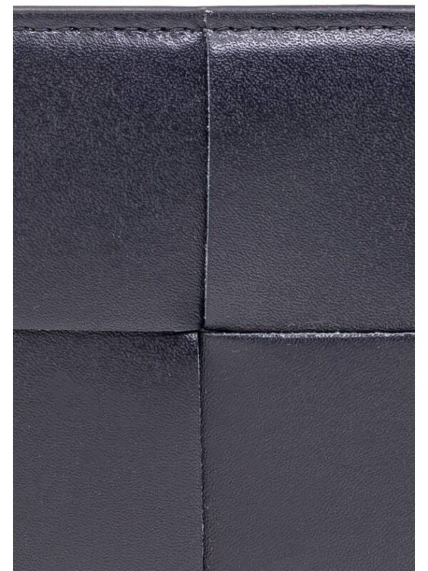 Bottega Veneta Cassette Half Wallet Space Mud