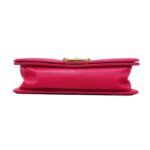 Chanel Boy Leather Chain Shoulder Bag