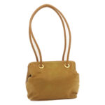CELINE Shoulder Bag Nylon Brown  18746