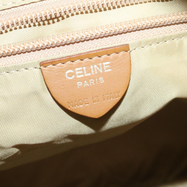 CELINE Shoulder Bag Nylon Brown  18746