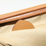 CELINE Shoulder Bag Nylon Brown  18746