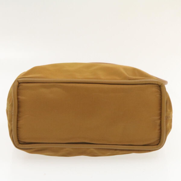 CELINE Shoulder Bag Nylon Brown  18746