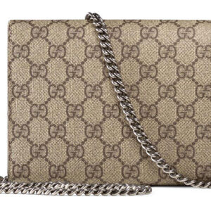 (WMNS) GUCCI Dionysus Series Synthetic canvasChain bag Dionysus Brown 401231-KHNSN-8642