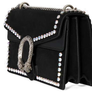 (WMNS) GUCCI Dionysus Series Leather Snake Decoration Single Shoulder Bag Black 400249-CXZFN-8143