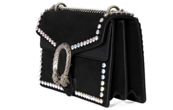 (WMNS) GUCCI Dionysus Series Leather Snake Decoration Single Shoulder Bag Black 400249-CXZFN-8143