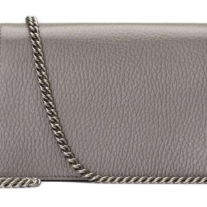 (WMNS) GUCCI Dionysus Tiger Head Leather Chain Shoulder Messenger Bag Mini Gray Classic 476432-CAOGN-1293