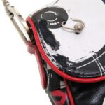 Christian Dior x John Galliano Hardcore Saddlebag Leather Black Red Handbag