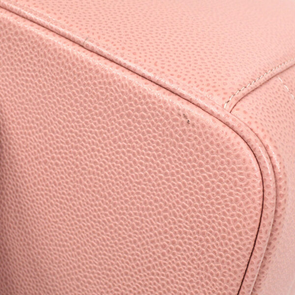 CHANEL 2003-2004 Pink Caviar Timeless Vanity Handbag