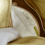CHANEL 1996-1997 Gold Lambskin Camera Bag Mini