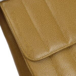 CHANEL * 1994-1996 Straight Flap Jumbo Vertical Brown Caviar