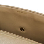 CHANEL * 1994-1996 Straight Flap Jumbo Vertical Brown Caviar