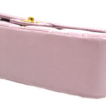 CHANEL 2004-2005 Wild Stitch Handbag Lilac Calfskin