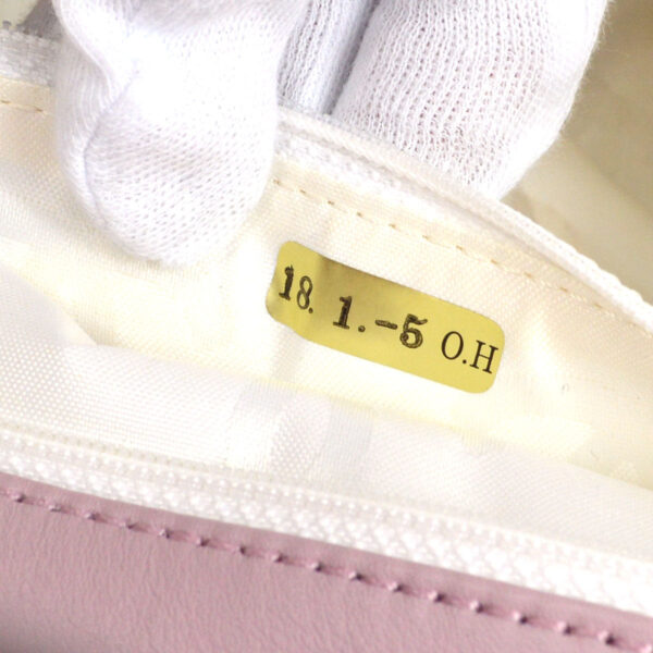 CHANEL 2004-2005 Wild Stitch Handbag Lilac Calfskin
