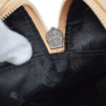 CHANEL 2004-2005 Cambon Ligne Bowling Bag Beige Calfskin