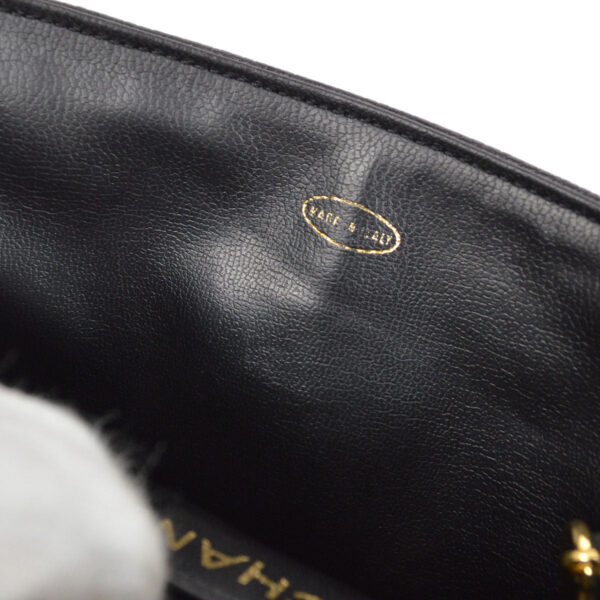 CHANEL 1991-1994 Triple CC Belt Bag Black Caviar #75