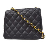 CHANEL 1994-1996 Big CC Straight Flap medium Black Caviar