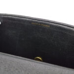 CHANEL 1994-1996 Big CC Straight Flap medium Black Caviar