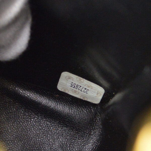 CHANEL 1994-1996 Big CC Straight Flap medium Black Caviar