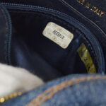 CHANEL 1998 Pocket Camera Bag Mini Denim