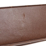 CHANEL 1998 Classic Flap Jumbo Sellier Brown Caviar