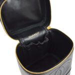 CHANEL 1994-1996 Timeless Vanity Handbag Black Caviar