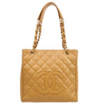 CHANEL 2004-2005 PST Beige Caviar