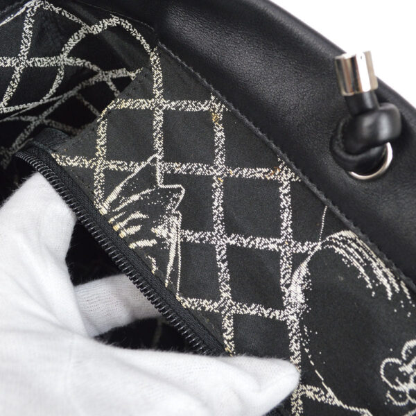 CHANEL 2008-2009 Essential Tote Black Calfskin