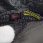 CHANEL 2003-2004 Camellia Choco Bar Shoulder Bag Mini Black Lambskin