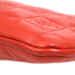 CHANEL 2003-2004 Icon Handbag Coral Pink Lambskin