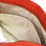 CHANEL 2003-2004 Icon Handbag Coral Pink Lambskin