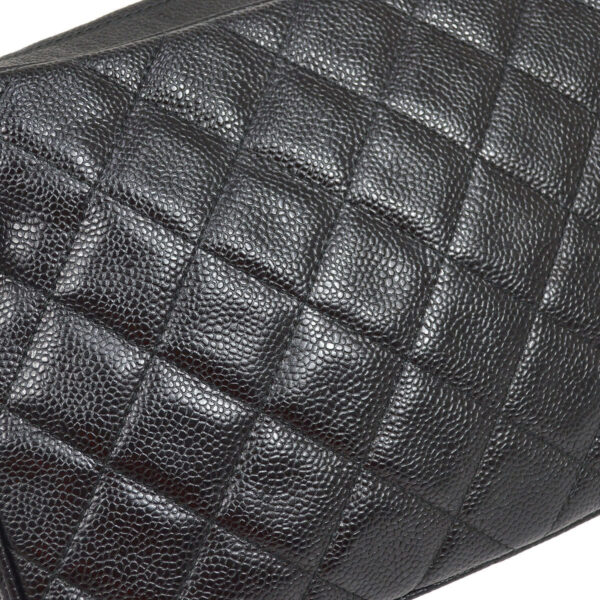 CHANEL 1994-1996 Camera Bag Large Black Caviar
