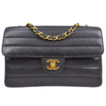CHANEL 1994-1996 Large Horizontal Classic Single Flap