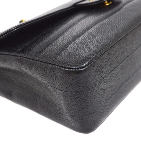 CHANEL 1994-1996 Large Horizontal Classic Single Flap