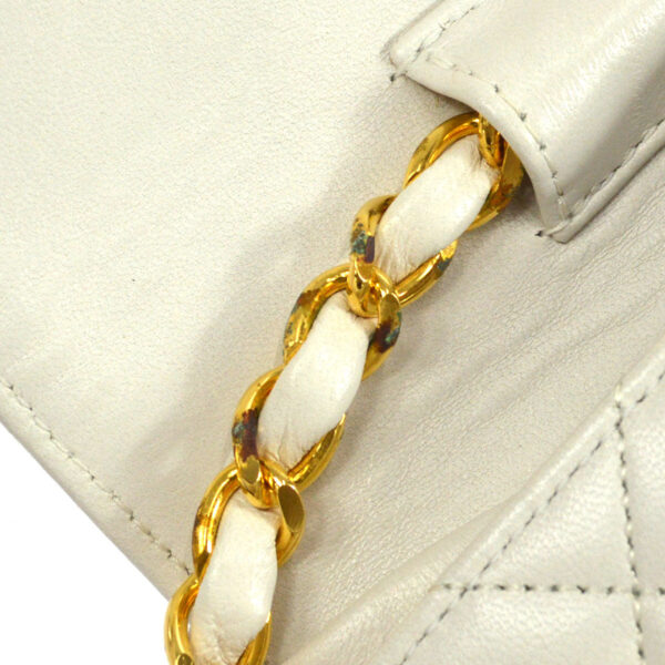 CHANEL 1989-1991 Double Turnlock 2way Handbag